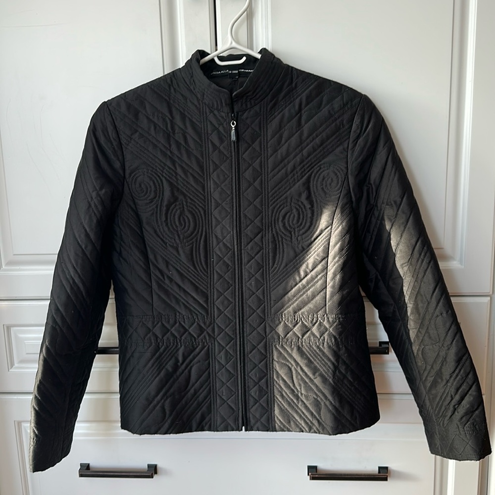 Linda Allard Ellen Tracy Quilted‎ Coat